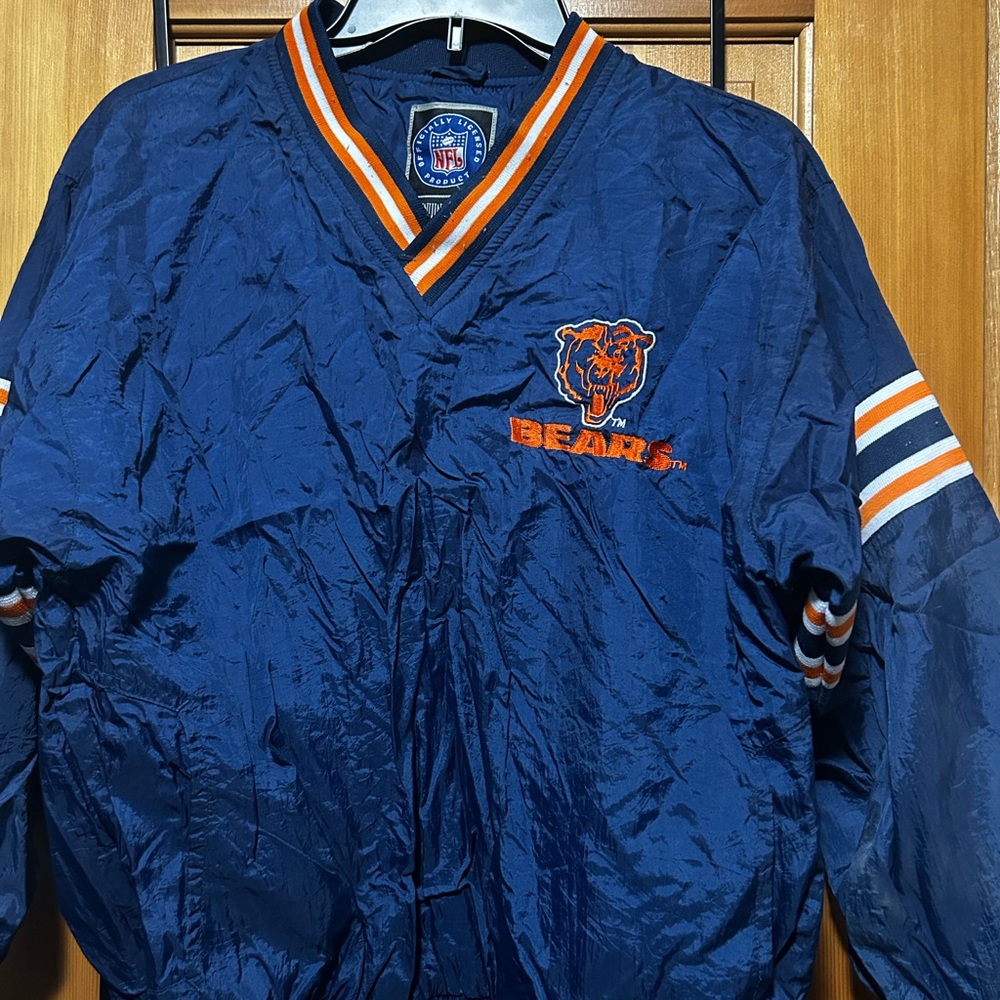 Chicago Bears Vintage Pull over windbreaker